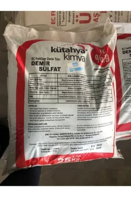 Kütahya Kimya Demir Sülfat Gübre 25kg