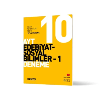 AYT 10 Lu Türk Edebiyatı Sosyal Bilimler 1 Deneme