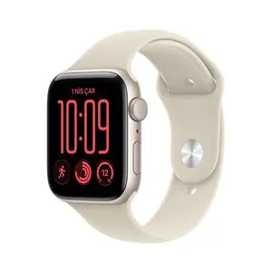 Apple Watch SE 3 GPS 40mm Starlight Aluminum Case with Sand Sport Band - S/M