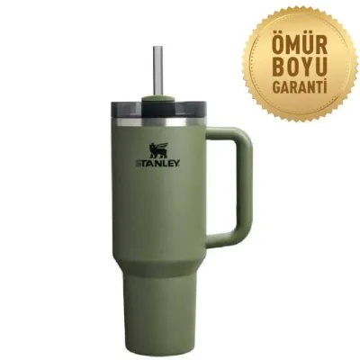 Stanley Quencher Pipetli Termos 1.18 Litre Dried Pine