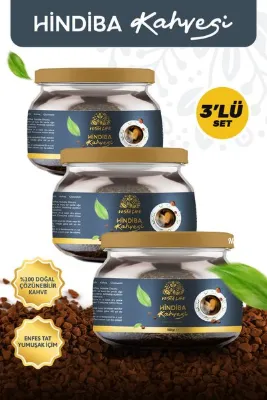vesta life Hindiba Kahvesi Detox Kahvesi 1 Aylık - (60 KULLANIM) Net 150gr Kahve-3 Adet