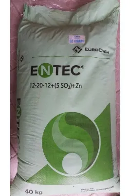 ENTEC 12+20+12+Zn+SO3 AKILLI YAVAŞ SALINIMLI GÜBRE. 40 KG