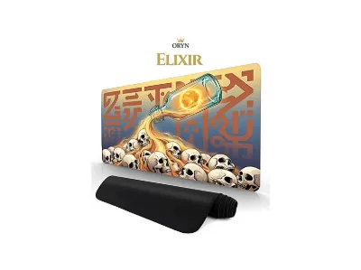 ORYN Vandal Elixir Edition 90x40 cm 3 mm Kalınlık Gaming Mousepad Çok Renkli
