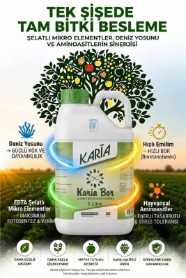 Karia Bor Çözeltide Boratlı Gübre 5 L