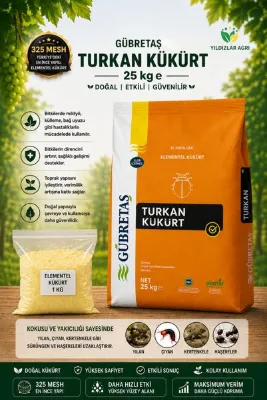 GÜBRETAŞ Turkan Kükürt 1Kg (Açık Ambalaj)
