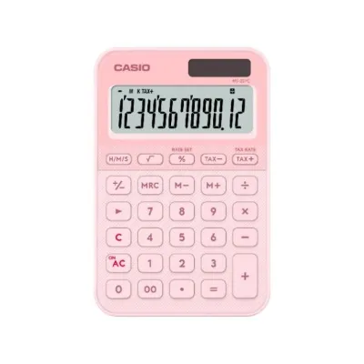 Casio MS-20YC-LP-W-DP Hesap Makinesi Pembe