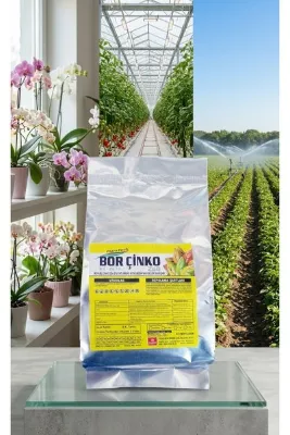 ULUSOY Planttech Bor Çinko 1 kg Çiçeklenme Ve Meyve Tutumu Artırıcı Gübre
