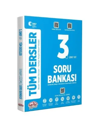 3.Sınıf Tüm Dersler Soru Bankası - Türkiye Yüzyılı Maarif Modeli