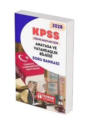 2028 KPSS Lisans Adayları İçin Anayasa Soru Bankası