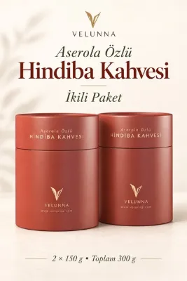 Velunna Aserola Özlü Hindiba Kahvesi İkili Paket 2 x 150 g