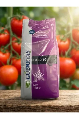 GÜBRETAŞ 10.30.10+ME Yüksek Fosforlu Köklendirici ve Çiçeklendirici Toz Gübre - 1 Kg