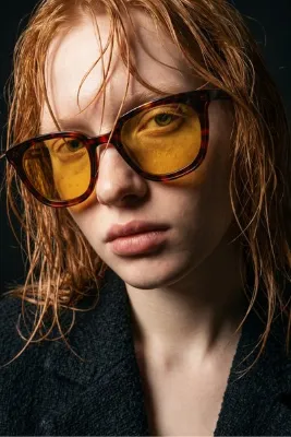 Bilge Karga Wexa Leopard Yellow Güneş Gözlüğü