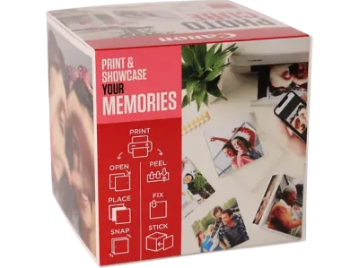 CANON Paper PP-201 5X5 Photo Cube CP Fotoğraf Kağıdı Pembe