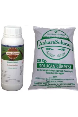 ANKARA SOLUCAN Katı 20.kg Sıvı 0,5lt Solucan Gübresi Ürünlerimiz Tarım Bakan Tescilli Ve Lisanslı
