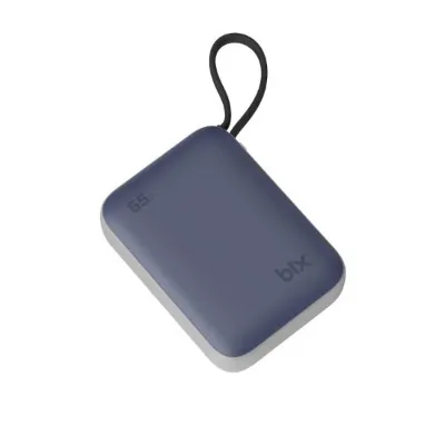 Bix PB119 10000mAh PD 20W Mini Powerbank Hızlı Şarj Cihazı Deniz Mavisi