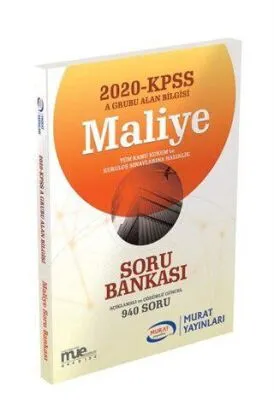2020 KPSS Maliye Soru Bankası