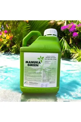 manuka green 5 Lt Azotlu Aminoasitli Organik Gübre Sıcak Soğuk Stres Ilaç Yanığı Verim Yeşertici SEBZE MEYVE SÜS BİTKİSİ ORKİDE