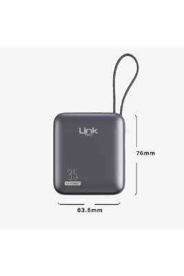 Linktech PD35 Süper Hızlı Şarj 35W Turbo Destekli 10.000 mAh Powerbank