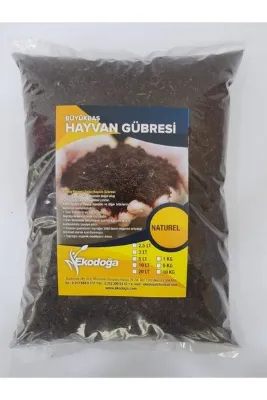 Ekodoğa Yanmış Elenmiş Ahır Gübresi Büyükbaş Hayvan Doğal Gübre 3 lt