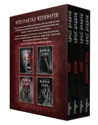 Horror Story Seti - Kutulu - 4 Kitap Takım