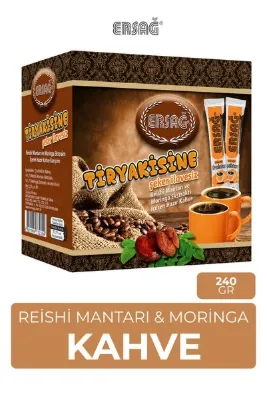Ersağ Tiryakisine Reişi Mantarı ve Moringa İçeren Çözünebilir Kahve 90 Gr