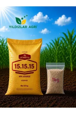GÜBRETAŞ 15.15.15 Kompoze Gübre 1 Kg