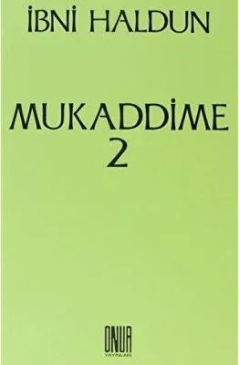 Mukaddime Cilt: 2