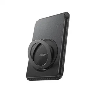 Baseus Magpro 3 Series Manyetik Standlı Cüzdan - Siyah