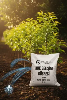 karaoğlan tarım Kök Gelişim Gübresi Fosfor Ve Humik Fulvik Asit Ağırlıklı 10 Kg
