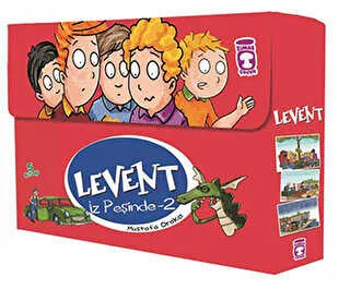 Levent İz Peşinde 2 Set 5 Kitap Takım
