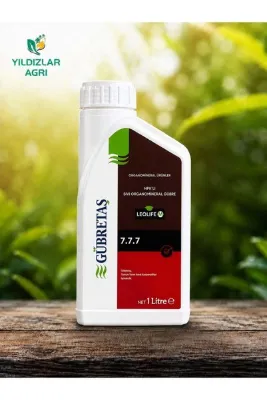 GÜBRETAŞ Leolife-M 7.7.7 1Lt (Azot,Fosfor ve Potasyum İçerikli Organomineral Gübre)