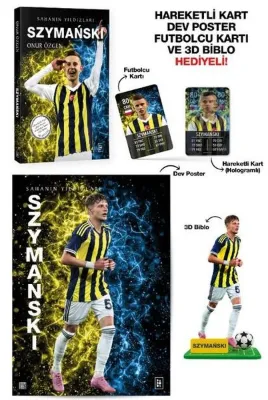 Szymanski-Sahanın Yıldızları - Hareketli Kart - Dev Poster - Futbolcu Kartı ve 3D Biblo Hediyeli!