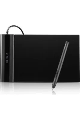 Veikk S640 V2 6x4" 16384 Yüksek Basınç Hassasiyetli 5080 LPI Grafik Tablet + Kalem