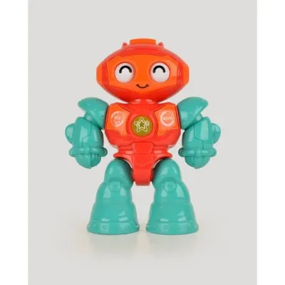 Işıklı Robot Taklit Sesli Çok Fonksiyonlu Mini Robot