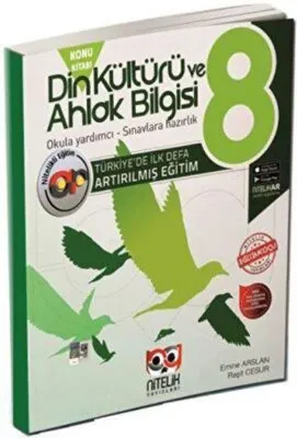 8. Sınıf Din Kültürü ve Ahlak Bilgisi Artırılmış Konu Kitabı