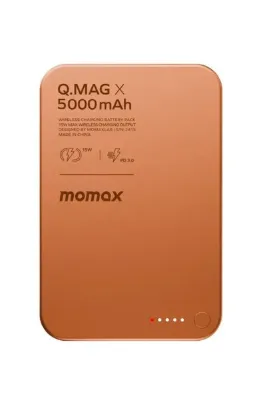 Momax Q.Mag X 10000mAh Wireless Powerbank Turuncu