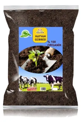 LS BOTANİK Hayvan Gübresi Büyükbaş Yanmış Elenmiş Ilaçlanmış 3,5 Litre