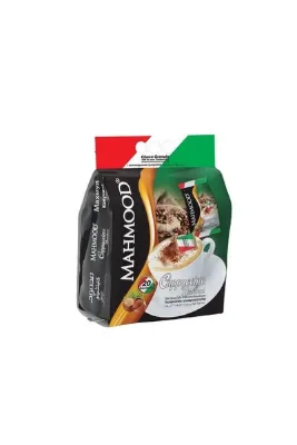 Mahmood Coffee Cappuccino Fındık Choco Granül 20 Adet x 25 Gram