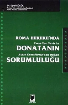 Roma Hukuku’nda Donatanın Sorumluluğu