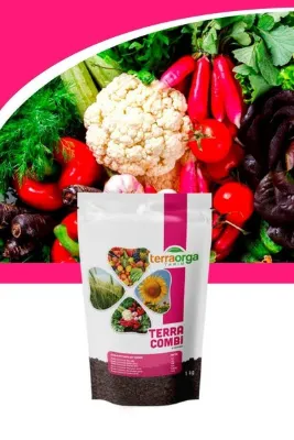 TerraOrga Terra Combi Demir Bakır Bor Molibden Mangan Çinko Magnezyum Içerikli Toz Gübre 1 Kg Pcm1-1