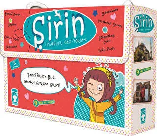 Şirin İstanbul`u Geziyorum Set - 2 5 Kitap Takım