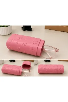 HobbyFabDesign Gözlük Koruma Kabı - Çiçek Desenli Gözlük Koruma Kabı - Gözlük Kılıfı