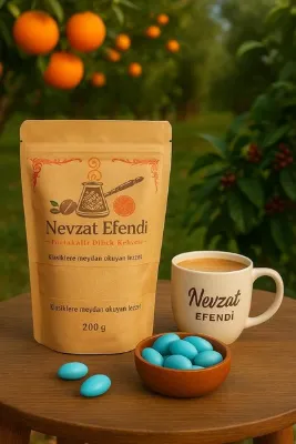 nevzatefendi Nevzat Efendi Portakallı Dibek Kahvesi 200 G – Doğal, Taze