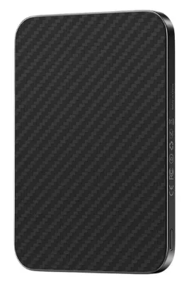 KeepHone Brendy Kevlar Fiber Tasarım 5.000 mAh 20W Type-C ve 15W Kablosuz Şarj Slim Magsafe Powerbank