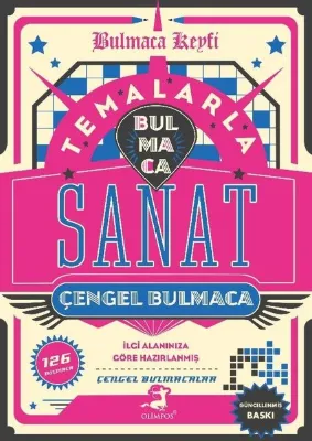 Temalarla Çengel Bulmaca - Sanat - 126 Bulmaca