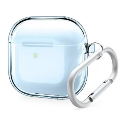 Elago AirPods 4 Şeffaf Askılı Kılıf - Aqua Mavi
