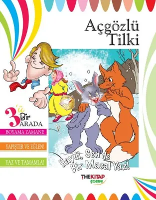 Açgözlü Tilki - 3'ü Birarada Etkinlik Kitabı