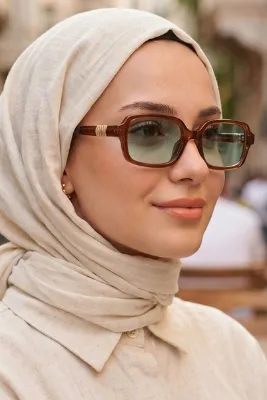 Daniel Klein UV400 Korumalı Kahverengi Renk Orijinal Kadın Güneş Gözlüğü 52 Ekartman DKGG7357C3