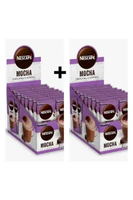 Nescafe Mocha Hazır Kahve 24*17 gr 2'li Paket