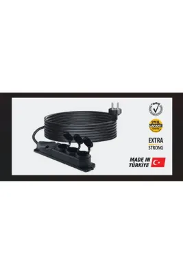 SGS UZATMA KABLO 2,5*20 METRE 3 LÜ GRUP PRİZ